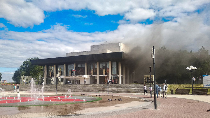 Владимирский драмтеатр могут открыть через 4 года после пожара